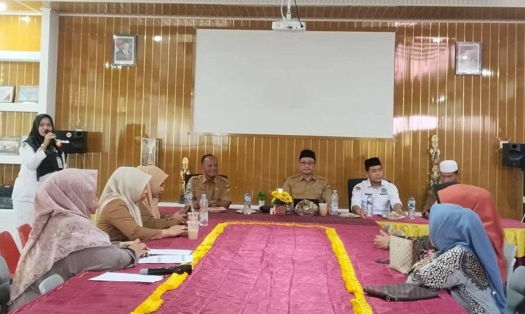 KUA Kecamatan Tambang Hadiri FGD Survei Endline Vax Social di Puskesmas Tambang