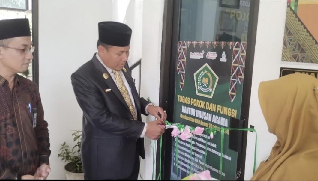 Program Inovasi “Pojok Konsultasi” KUA Sentajo Raya Diresmikan