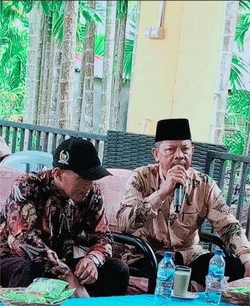 Kepala KUA Kec. Bantan Hadiri Pengesahan Perdes Tentang Ketertiban Desa di Bantan Timur