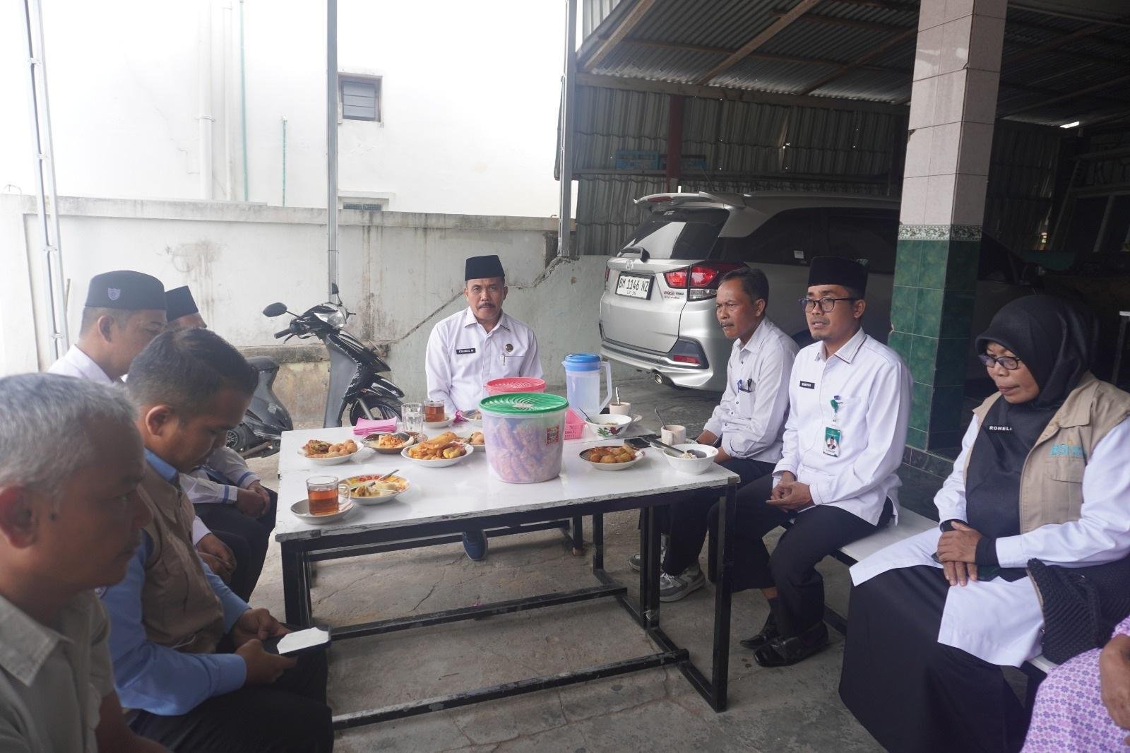 Dukung Program PEU, Ka. KUA Rumbai Pesisir Hadirkan Kankemenag Hadir di Wilayah Binaan