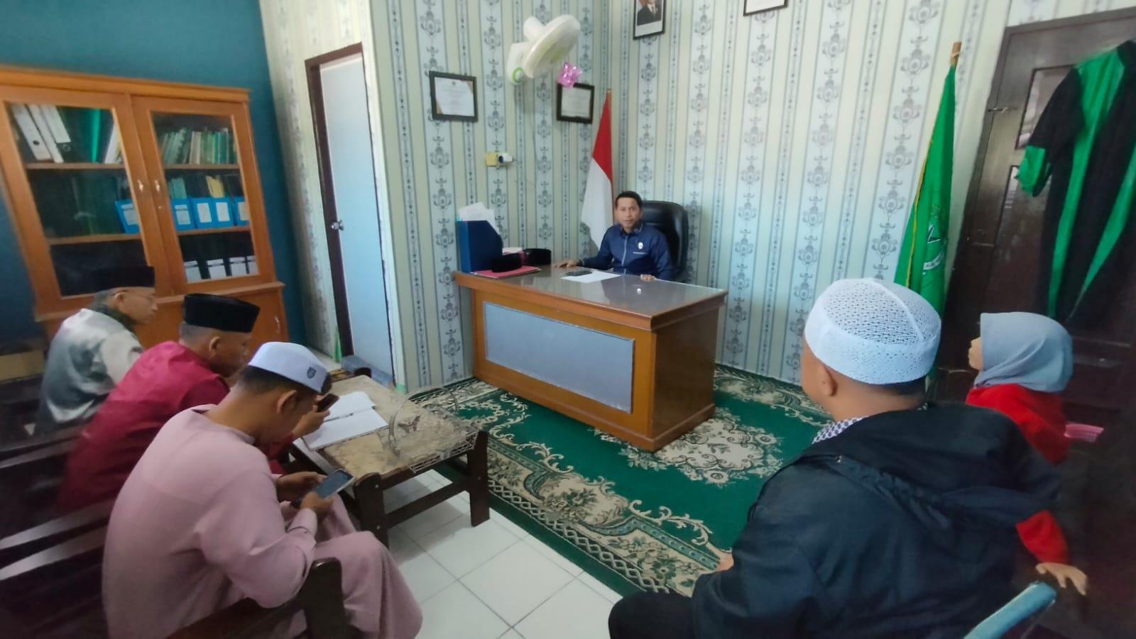 KUA Kecamatan Kampa Gelar Rapat Internal Bahas Deteksi Aliran Sempalan dan Persiapan BRUS