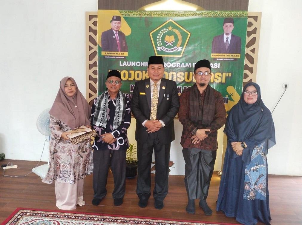 KUA Kecamatan Sentajo Raya Gelar Acara Pisah Sambut
