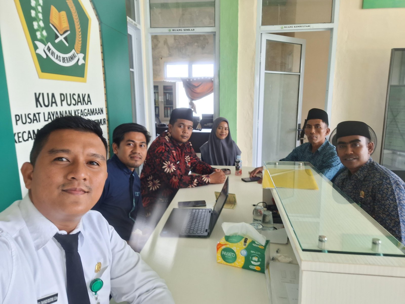 KUA Tebing Tinggi Timur Gelar Rapat Pembentukan Tim Pelaksana Gerakan Sadar Pencatatan Nikah