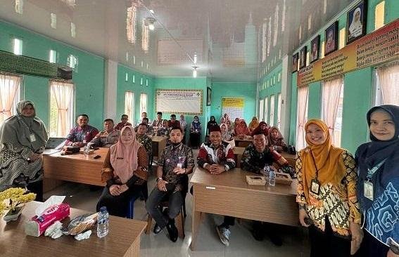 Kepala KUA Kec Bathin Solapan Hadiri Lokakarya Mini Lintas Sektoral UPT Puskesmas Desa Balai Makam