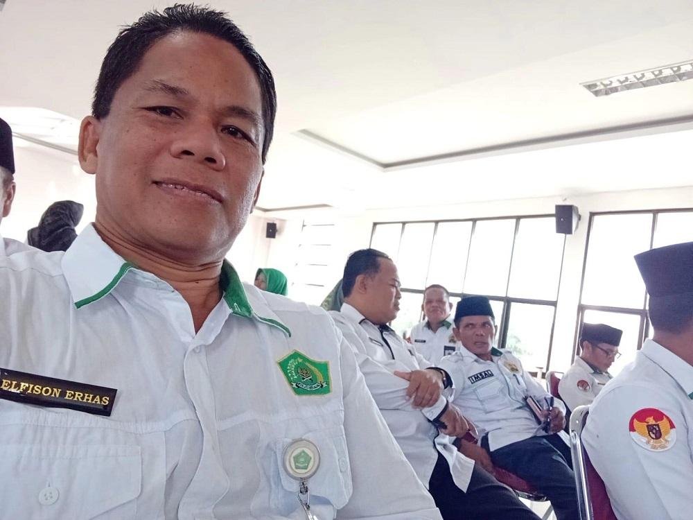 Kepala KUA Kuantan Hilir Seberang Ikuti Rapat Sosialisasi Gerakan Sadar Pencatatan Nikah