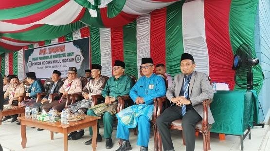 Kepala KUA Kecamatan Bantan Hadiri Apel Tahunan Pondok Modern Nurul Hidayah Pasiran