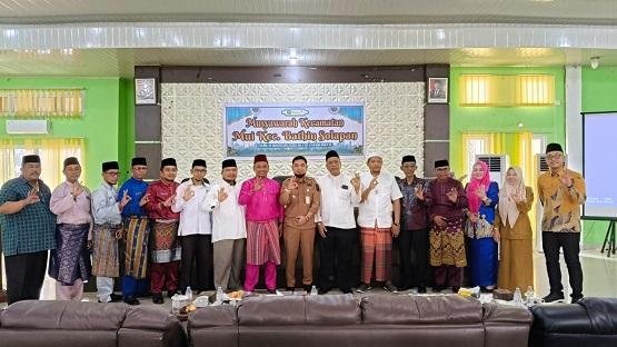 Kepala KUA Kec. Bathin Solapan Sampaikan Ucapan Selamat Kepada Ketua MUI Terpilih