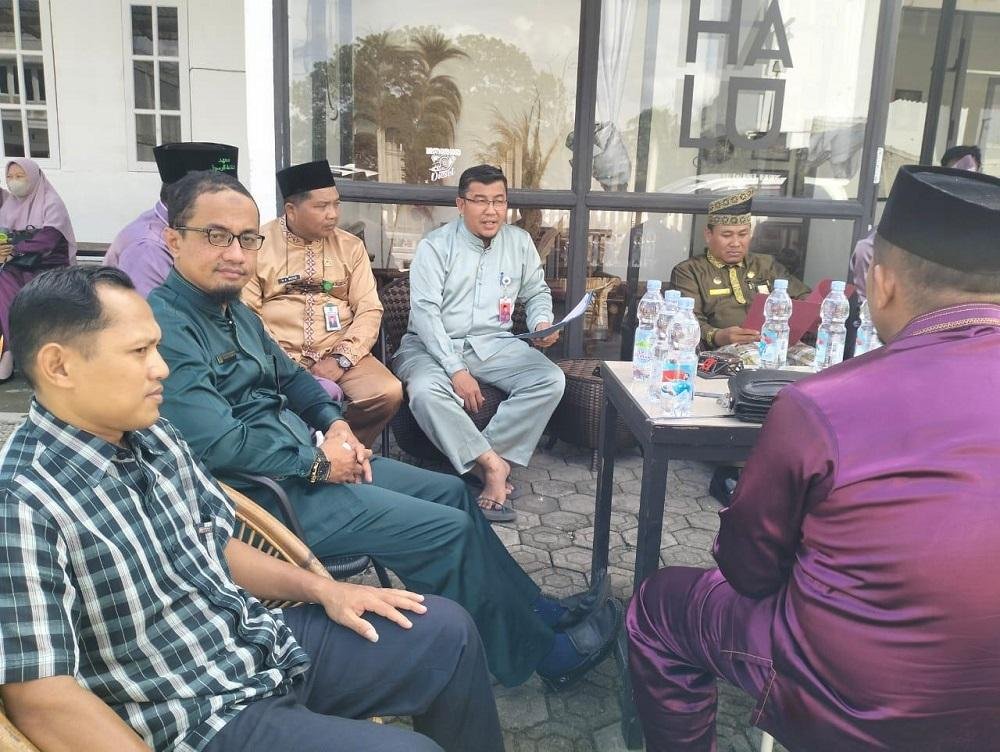 Rindra Febrian Hadiri Rapat Verifikasi Masjid At-Tanwir Muhammadiyah Teluk Kuantan
