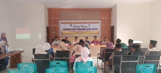 Kepala KUA Bengkalis Hadiri Lokakarya Mini Lintas Sektoral Triwulan III 