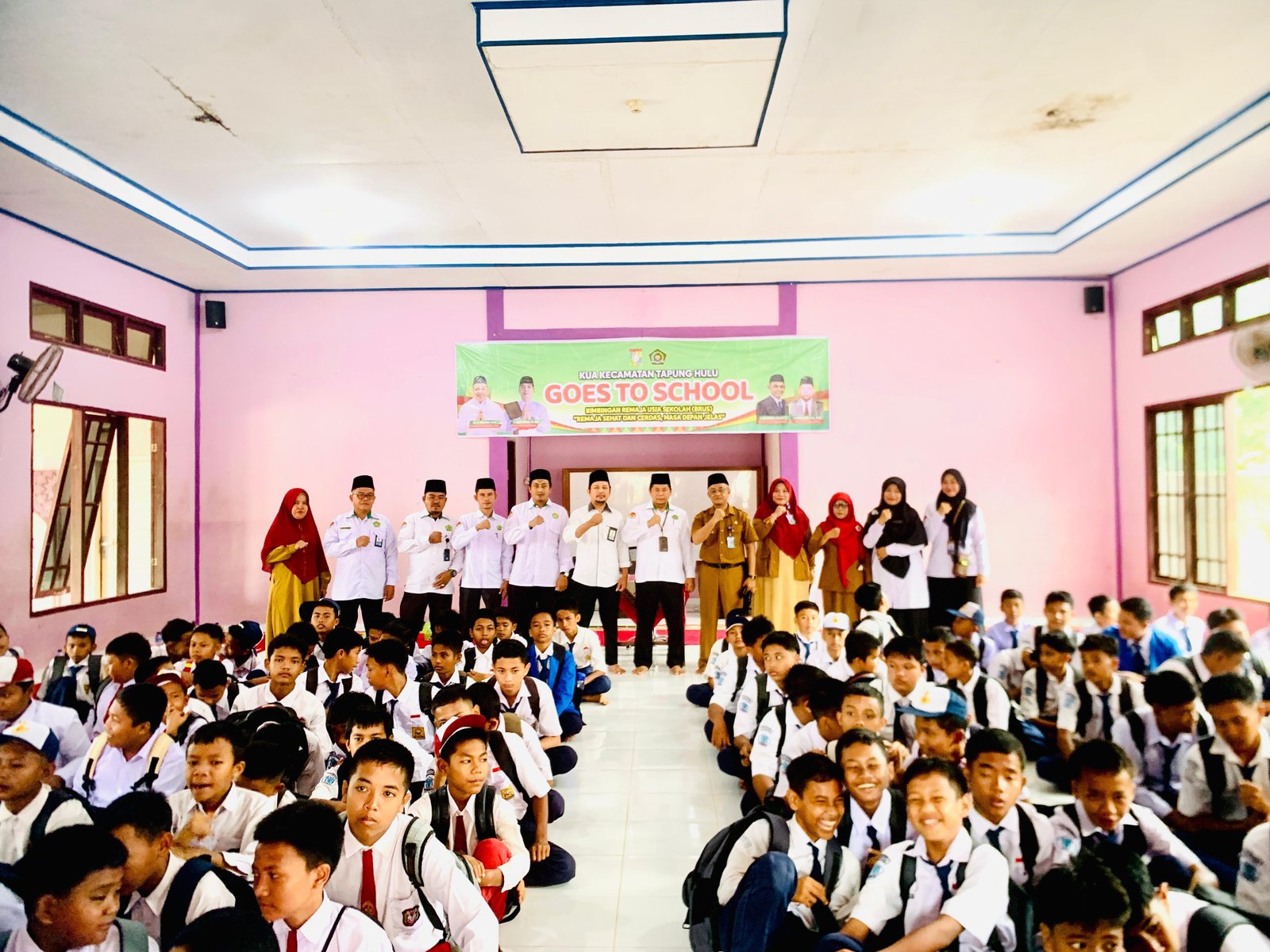 KUA Kecamatan Tapung Hulu Gelar BRUS untuk Bentuk Remaja Berakhlak Mulia