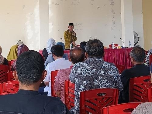 Ka. KUA Kec. Mandau Sosialisaikan GAS Pencatatan Nikah