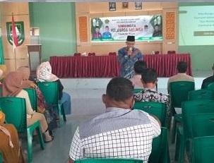 Pelabuhan Hati di Desa Selatbaru, Kepala KUA Kec. Bantan Tanamkan Cinta Kasih Sebagai Pondasi Keluarga Sakinah