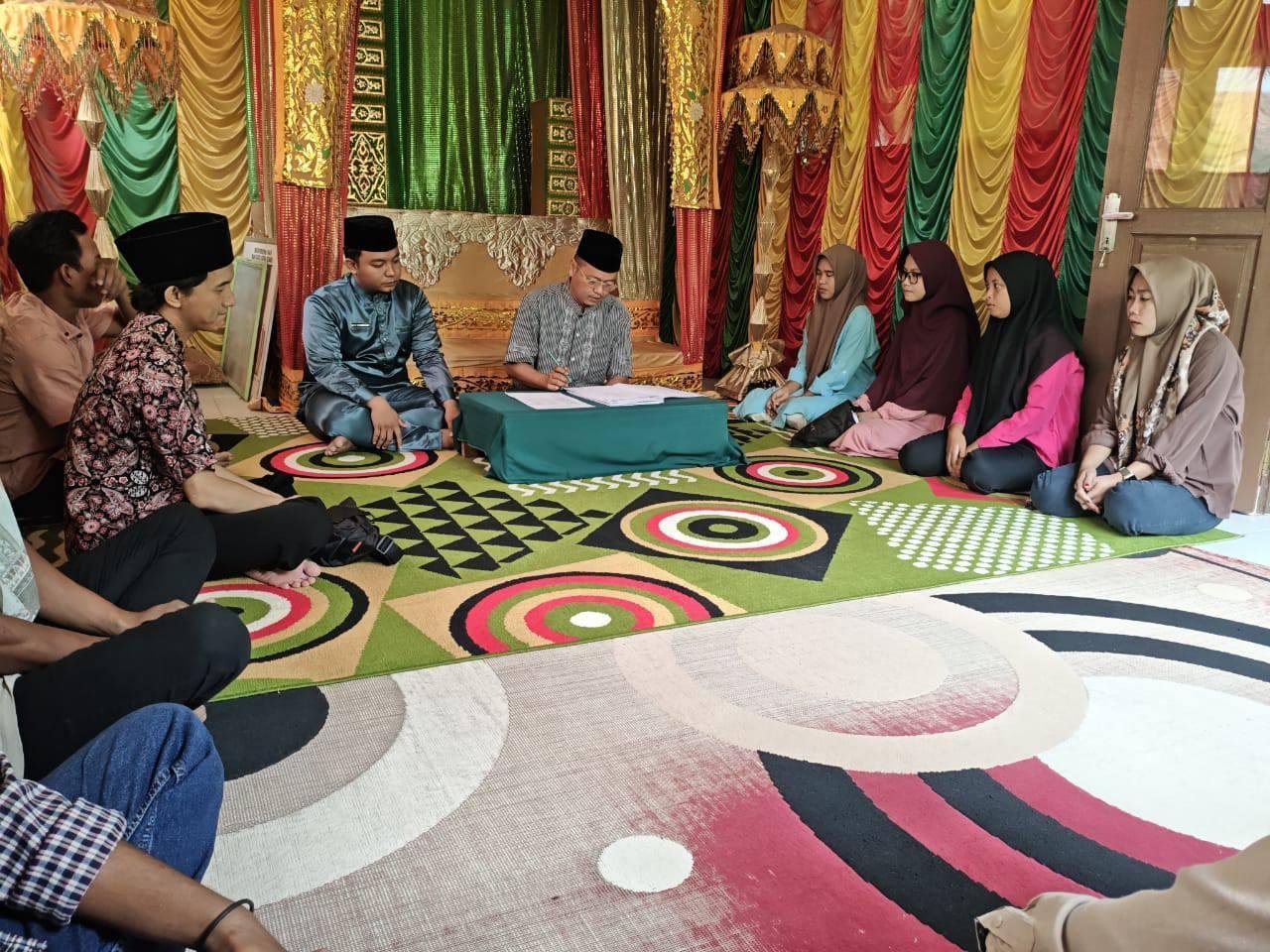 KUA Batang Cenaku Gelar Bimbingan Catin: Rumah Tangga Ladang Pahala dan Ibadah