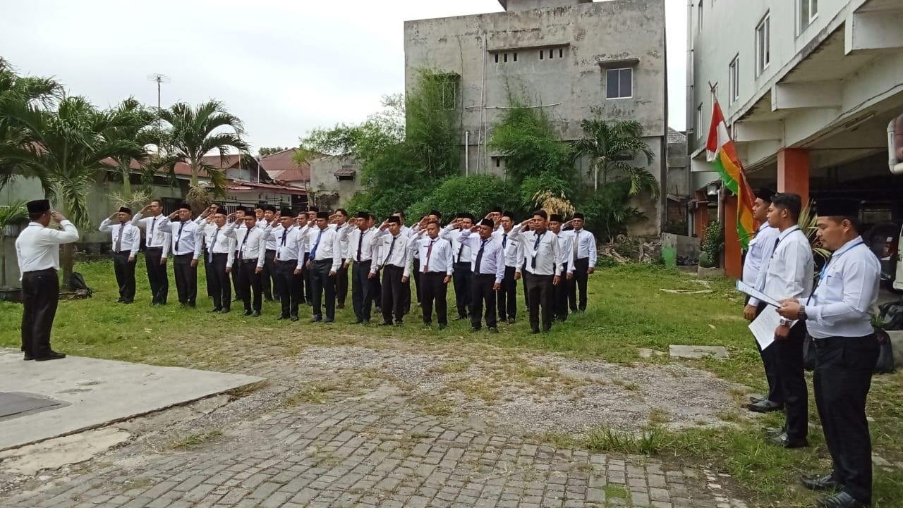 Apel Pagi Menjadi Kegiatan Rutin Selama Pelatihan Penghulu