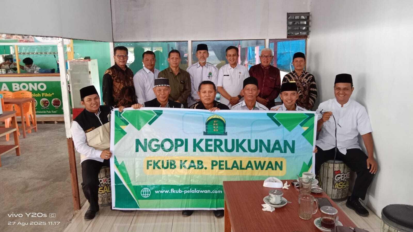 Sudur Malay Hadiri Ngopi Kerukunan, Tegaskan Pentingnya Merawat Kerukunan antarumat Beragama.