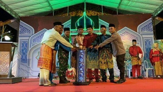 Semarak MTQ Tingkat Desa Selatbaru, KUA Bantan Turut Hadiri Pembukaan