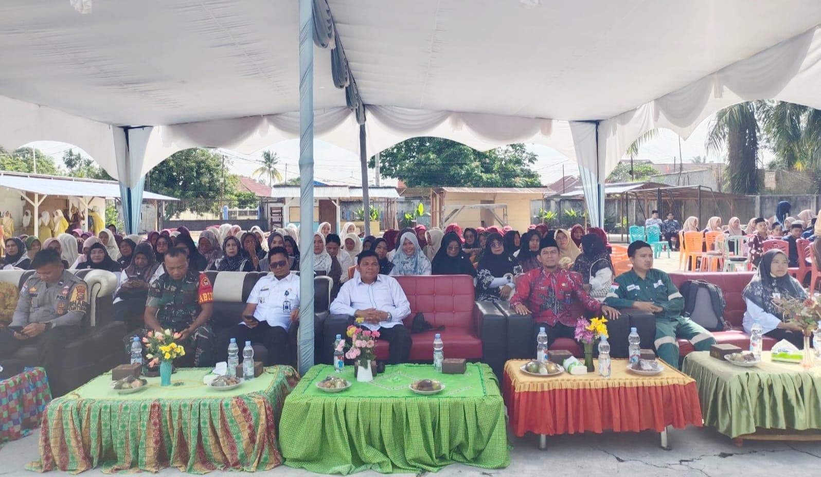 Kepala KUA Ujungbatu Hadiri Festival Rebana Antar Pelajar SMP dan SMA se-Kecamatan Ujungbatu