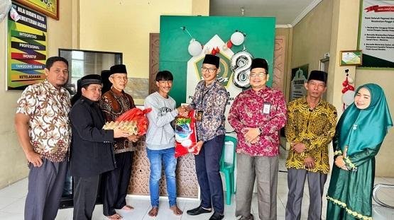 Peduli Mualaf : UPZ KUA Pinggir Kolaborasi Dengan BAZNAS Kabupaten