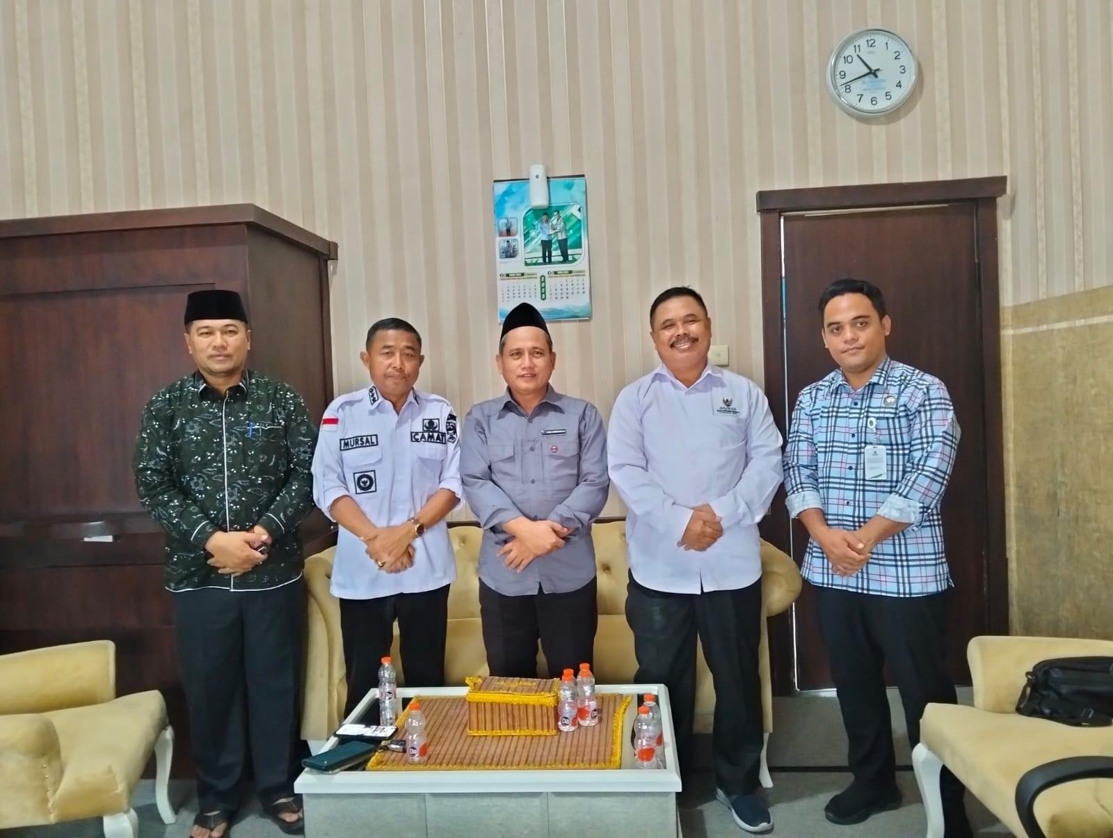 Kepala KUA Tualang Hadiri Rapat Pembentukan Pengurus Baru UPZ Tualang