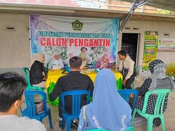 KUA Curup Tengah dan Puskesmas Perumnas Berkolaborasi Dalam Bimbingan Perkawinan Pra Nikah