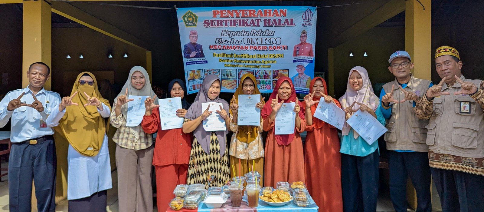 KUA Pasir Sakti Dorong UMKM Naik Kelas Lewat Sertifikasi Halal