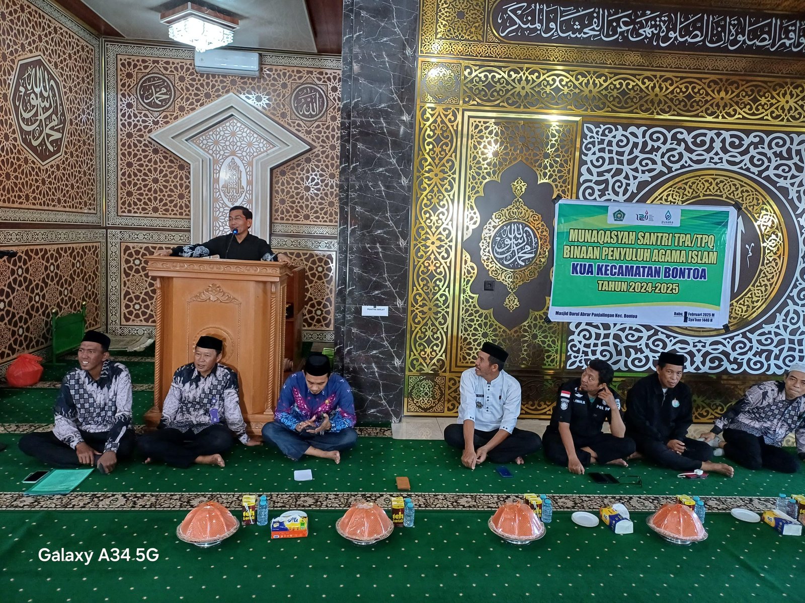 Penyuluh Agama Islam KUA Kecamatan Bontoa menggelar Munaqasyah Santri TPQ Se-Kecamatan Bontoa.