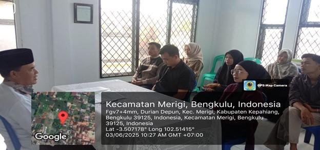 Angkat Isu Pengelolaan Konflik Rumah Tangga, KUA Merigi Upayakan Cipta Keluarga Sakinah