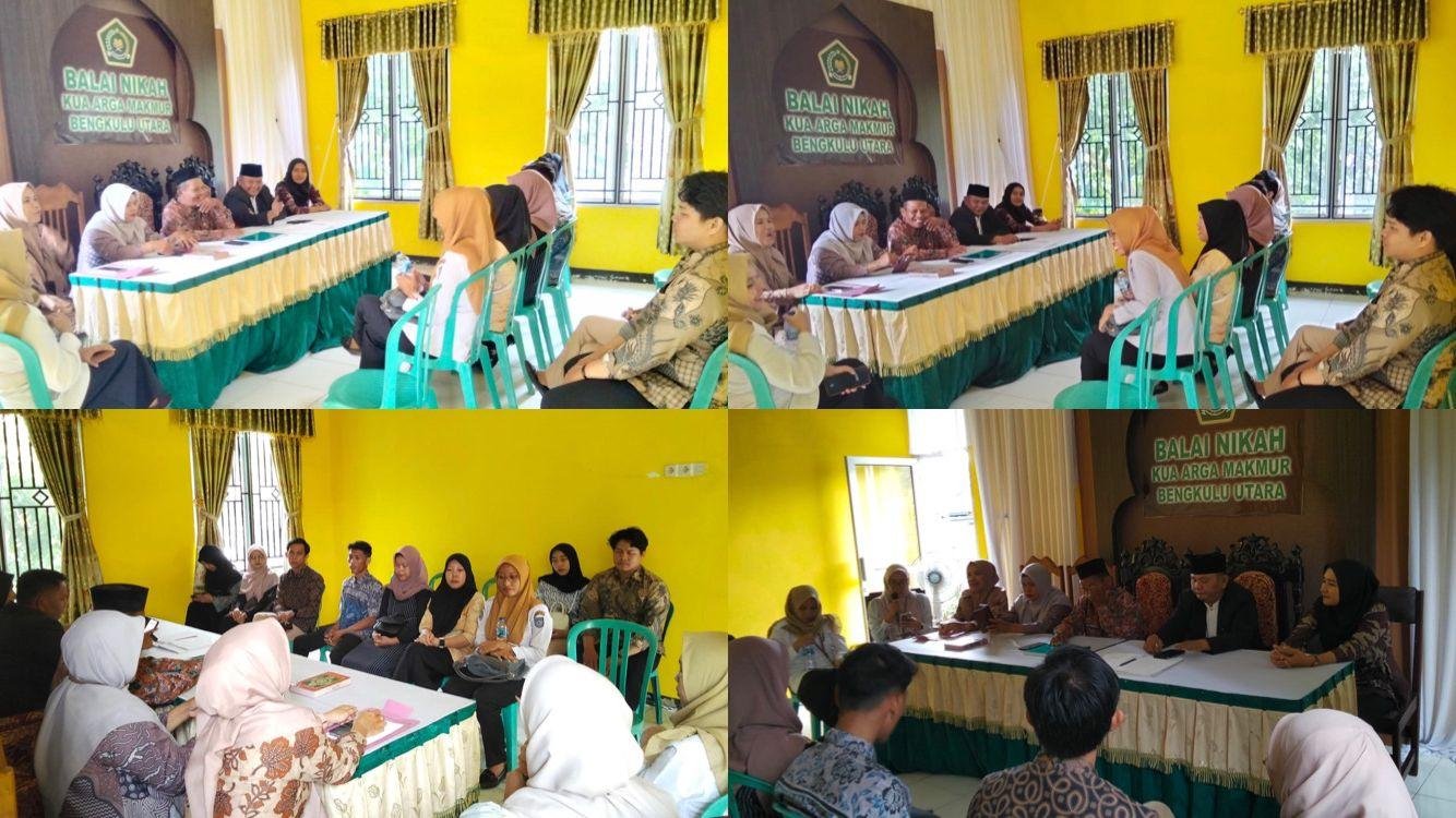 KUA Argamakmur Gelar BIMWIN Gabungan