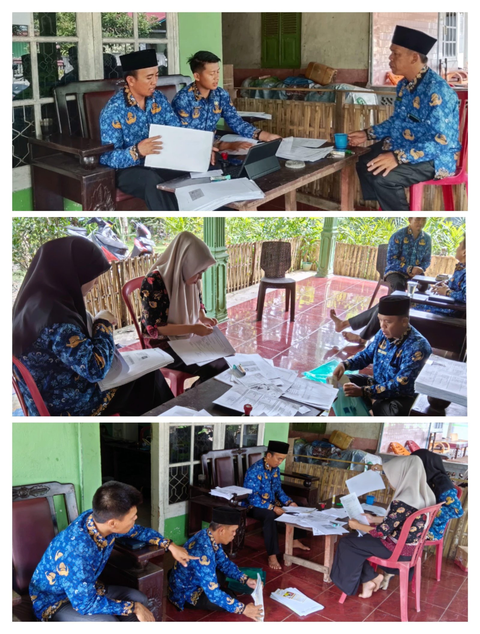 KUA Tanjung Agung Palik Lakukan Penataan Berkas Administrasi Kehendak Nikah dan Rujuk