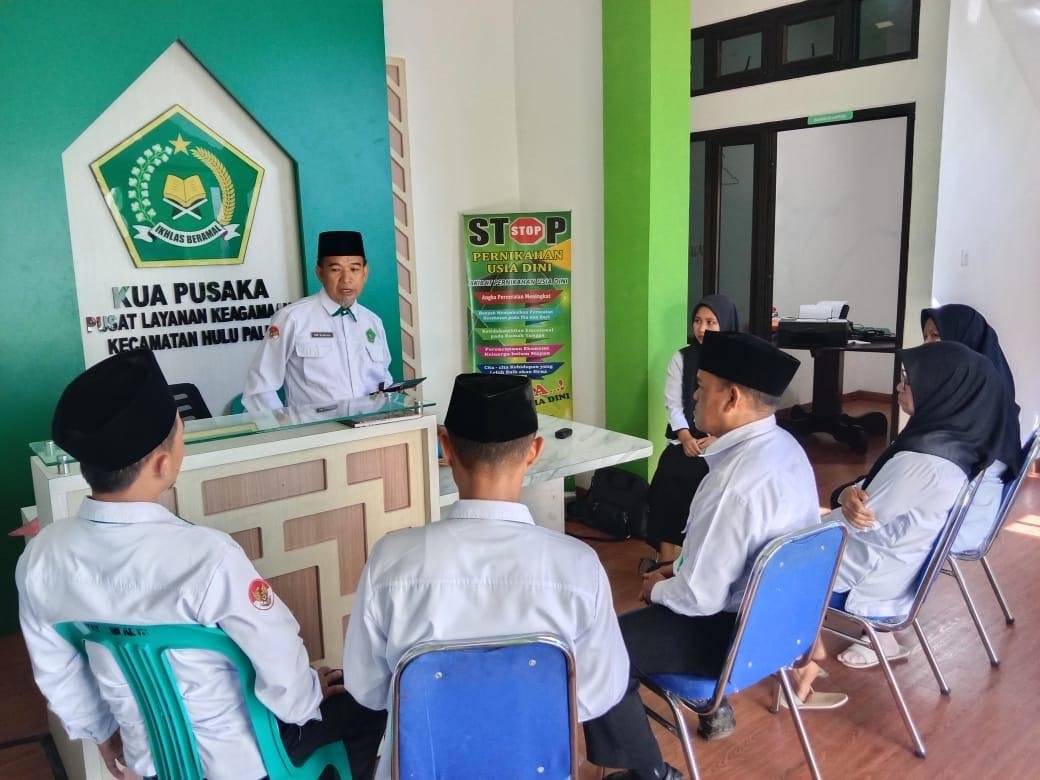 Kepala KUA Gelar Briefing
