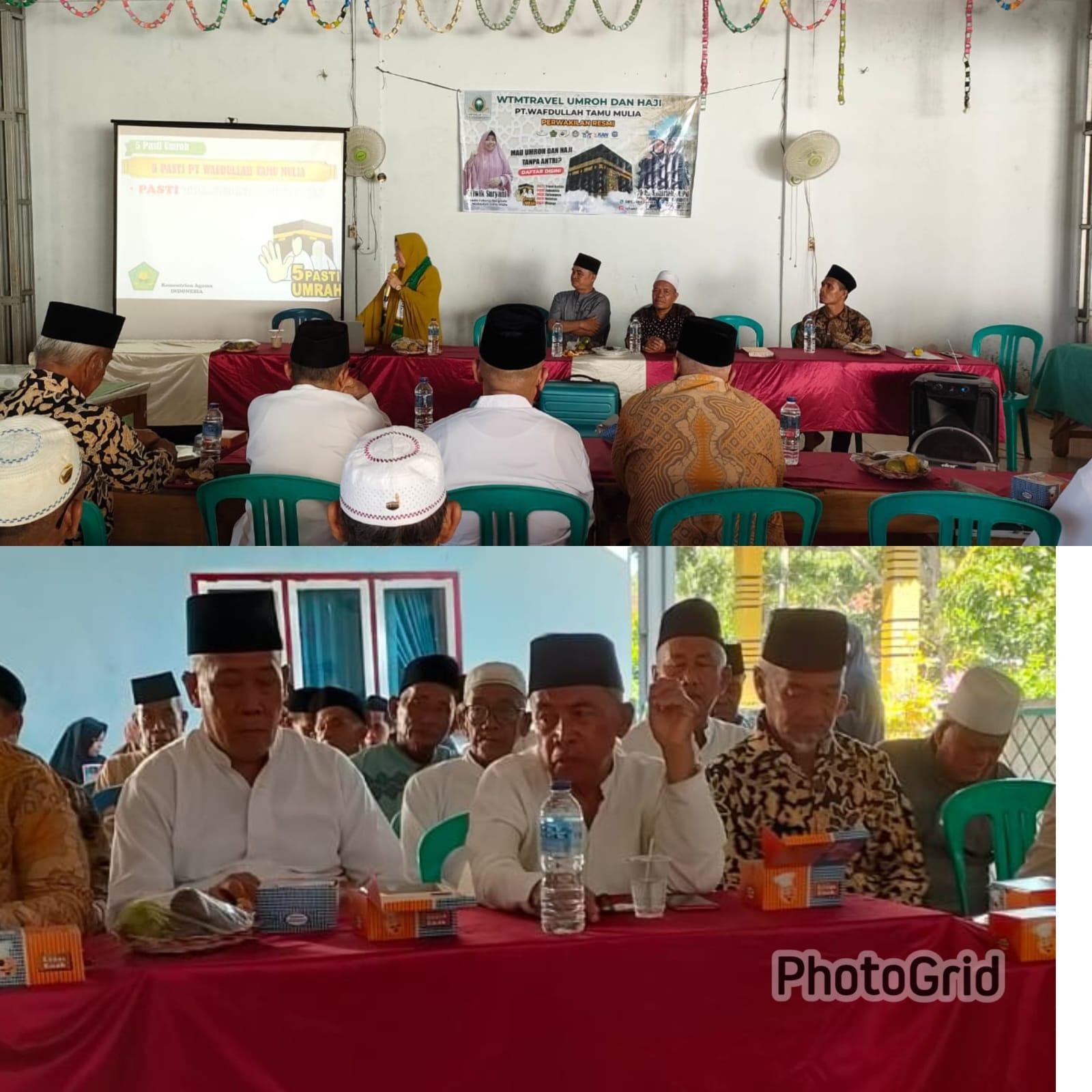 Ka. KUA Kec. Air Napal Menghadiri Pelepasan Jema'ah Umroh