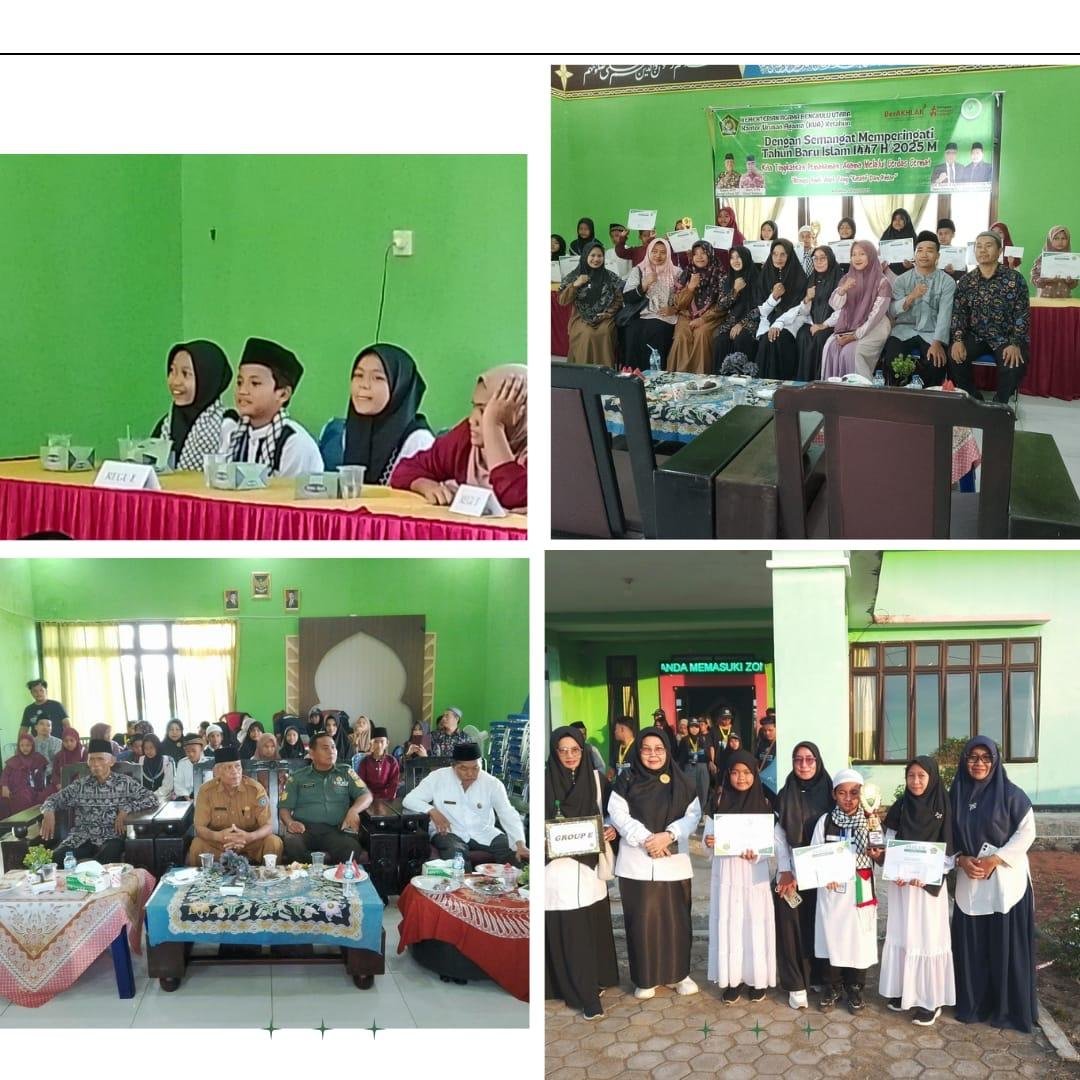 MIN 2 Bengkulu Utara Raih Juara Tiga dalam Lomba Cerdas Cermat Tingkat SD/MI di KUA Ketahun