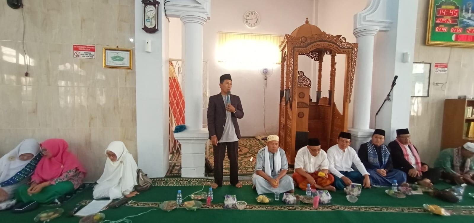 Ka. KUA Merigi Sampaikan Apresiasi Atas Prestasi Mtq Dan Ajak Jamaah Perkuat Ukhuwah Dalam Tabligh Akbar Bulanan