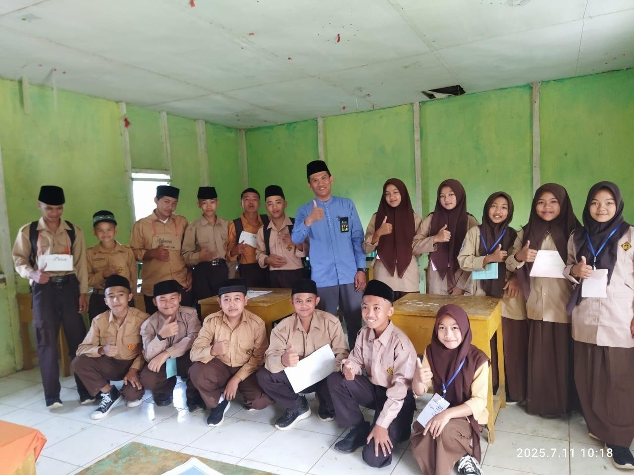 Hadiri Matsama Ponpes Shofi AL Mubarrod Kepala KUA Berikan Motivasi