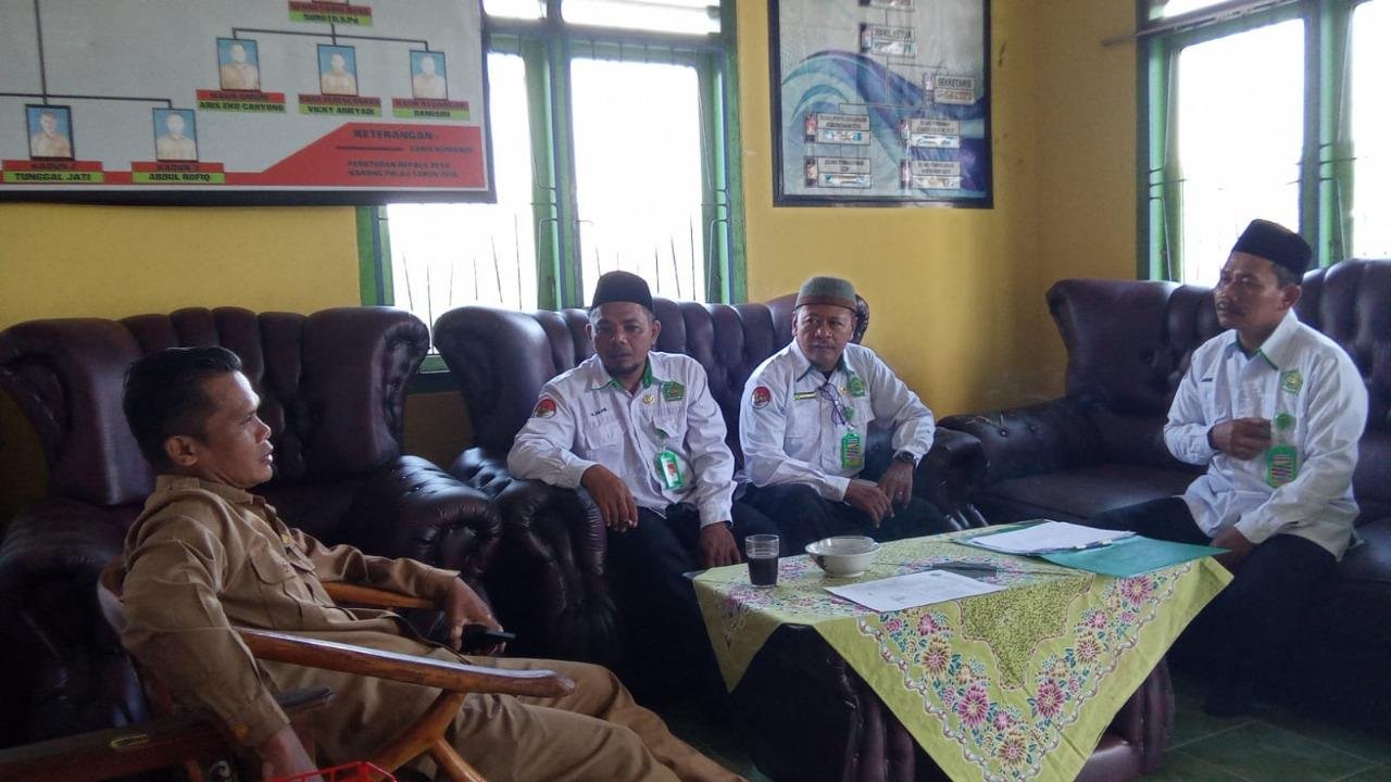 KUA Kec. Putri Hijau Lakukan Pembaruan Data Rumah Ibadah