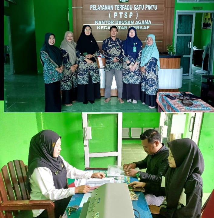 KUA Kerkap Gelar Bimbingan Perkawinan Rutin Bagi Calon Pengantin