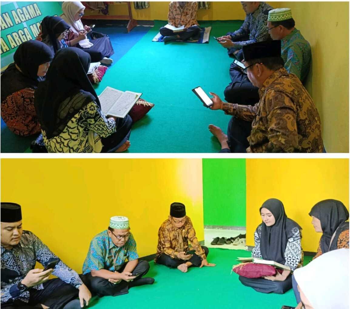 KUA Kecamatan Kota Arga Makmur Gelar Tadarus Al-Qur'an, Menyemai Kedamaian di Tengah Kesibukan