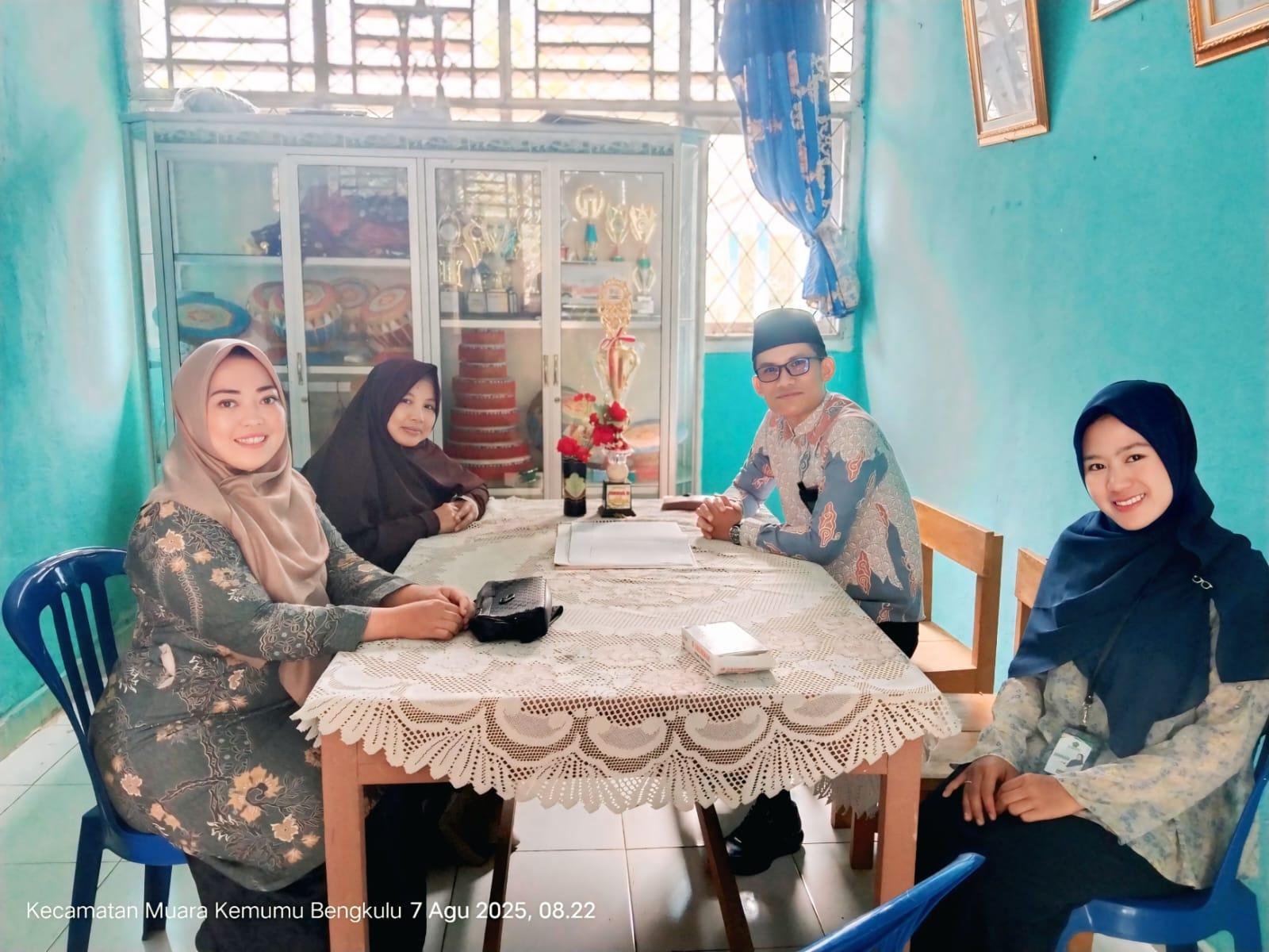 KUA Muara Kemumu Koordinasi ke Sekolah untuk Program Bimbingan Remaja