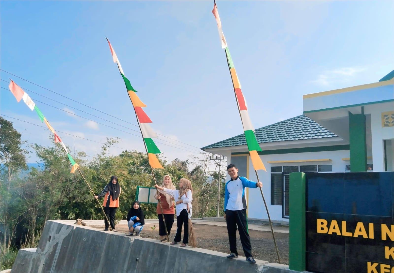 KUA Muara Kemumu Semarakkan Peringatan kemerdekaan RI Ke-80 Tahun