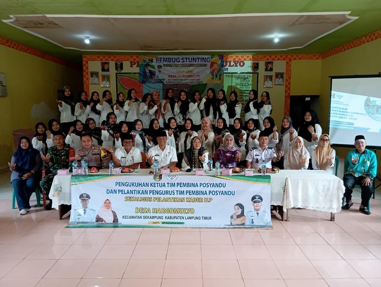 KUA Sekampung Teguhkan Komitmen Lawan Stunting di Desa Hargomulyo