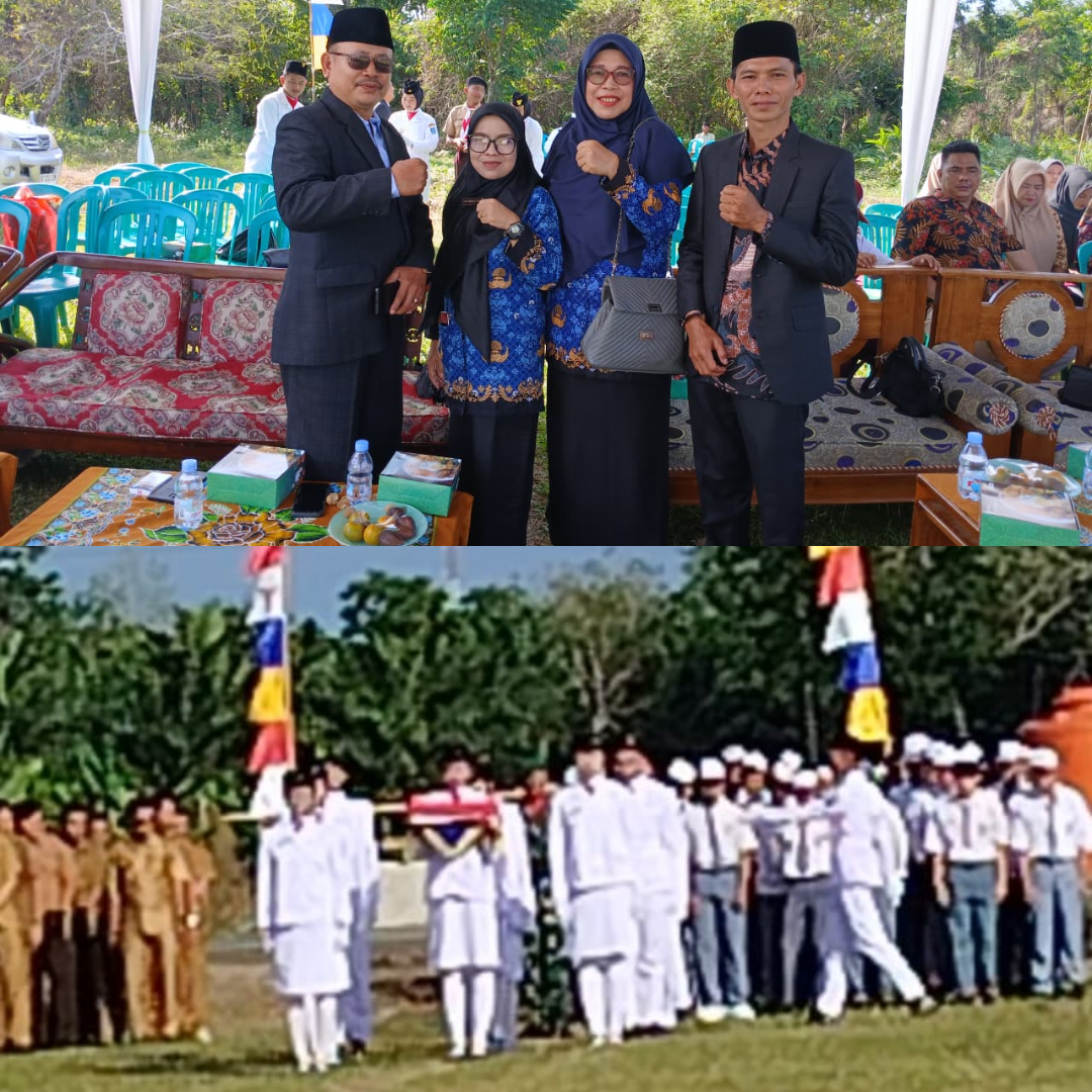 KUA Kec. Air Besi Ikuti Upacara Peringatan HUT RI ke-80