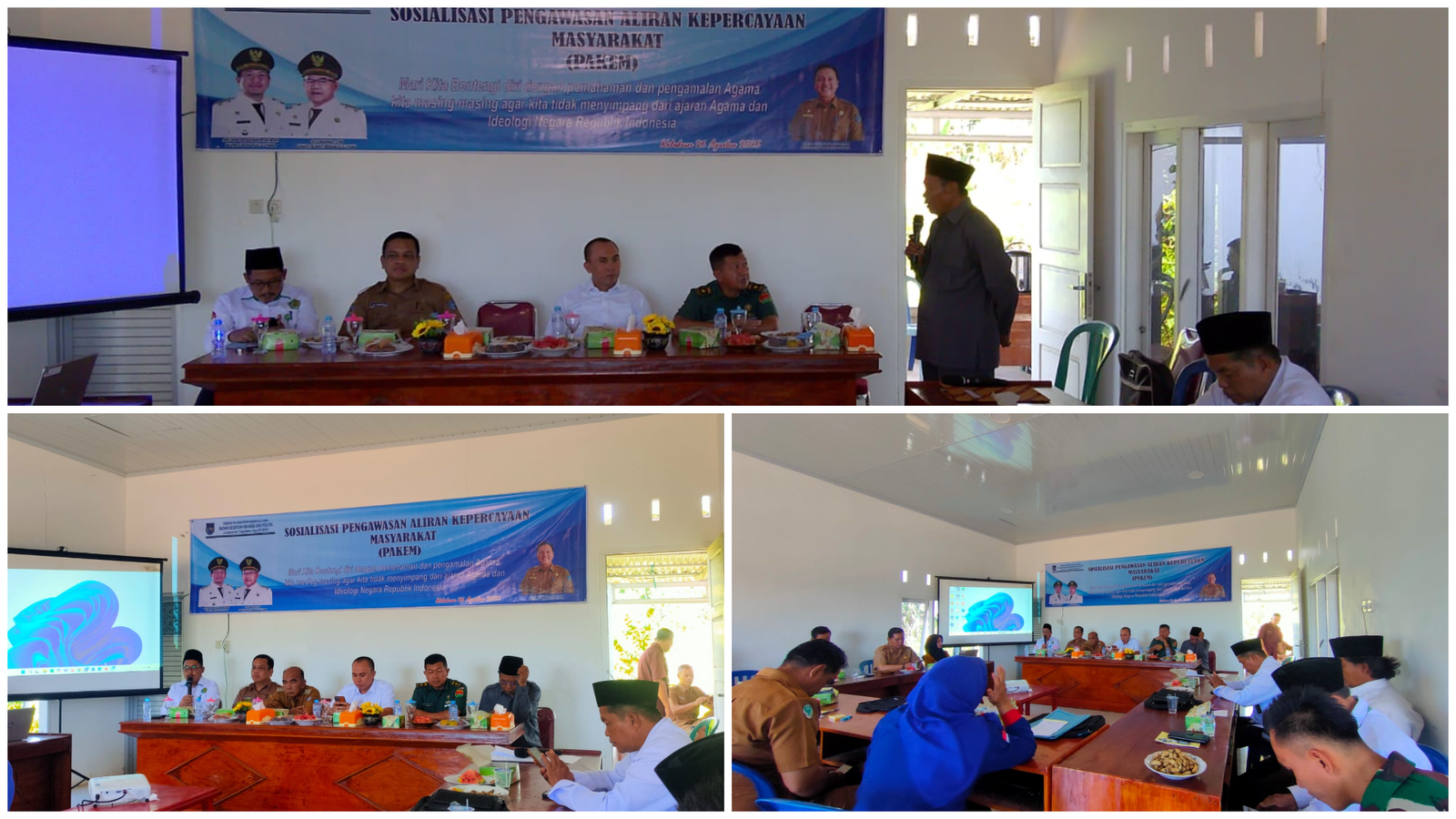 KUA Ketahun Mengikuti Sosialisasi Pengawasan Aliran Kepercayaan Dan Aliran Keagamaan Masyarakat