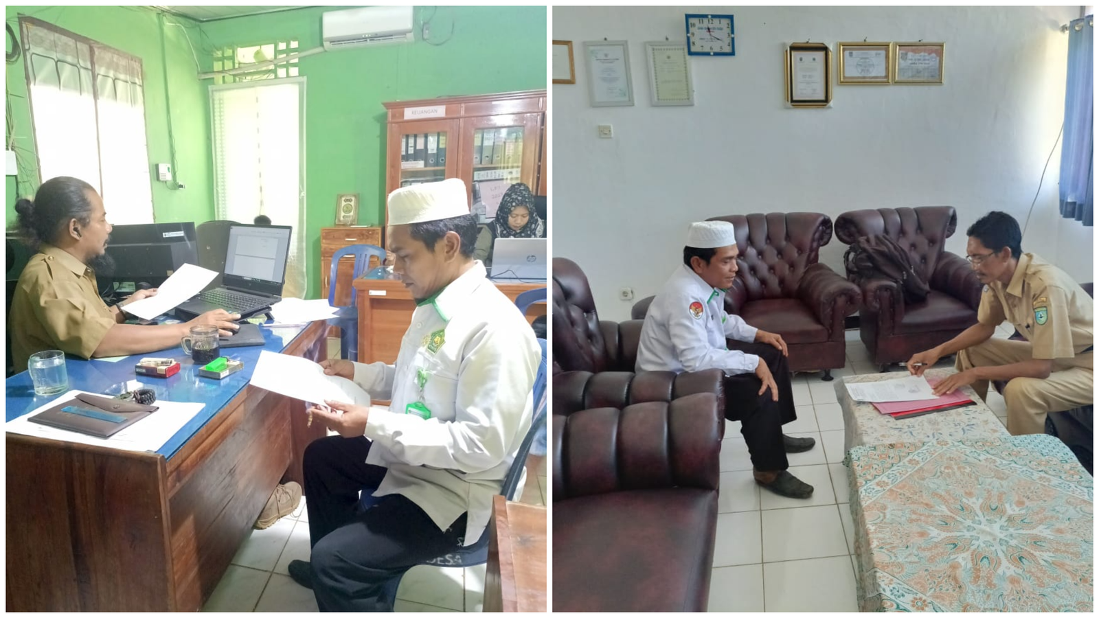 KUA Kec. Putri Hijau : Pelayanan Optimal dalam Kepengurusan Sertifikat Tanah Wakaf