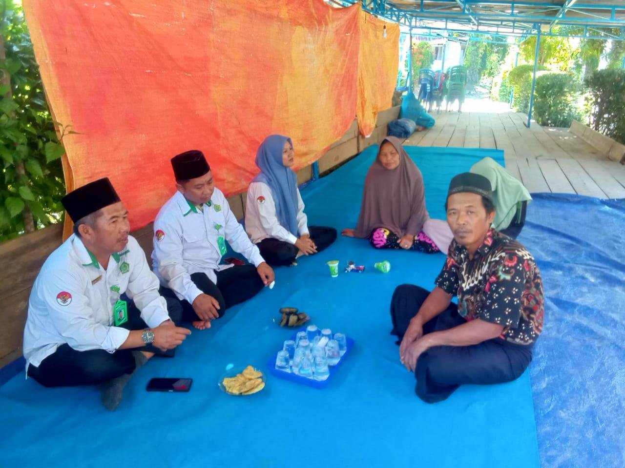 Tenggelamnya Siswa SMP Saat Ikuti Perkemahan, KUA Napal Putih Berempati dengan Takziyah Ke Rumah Duka