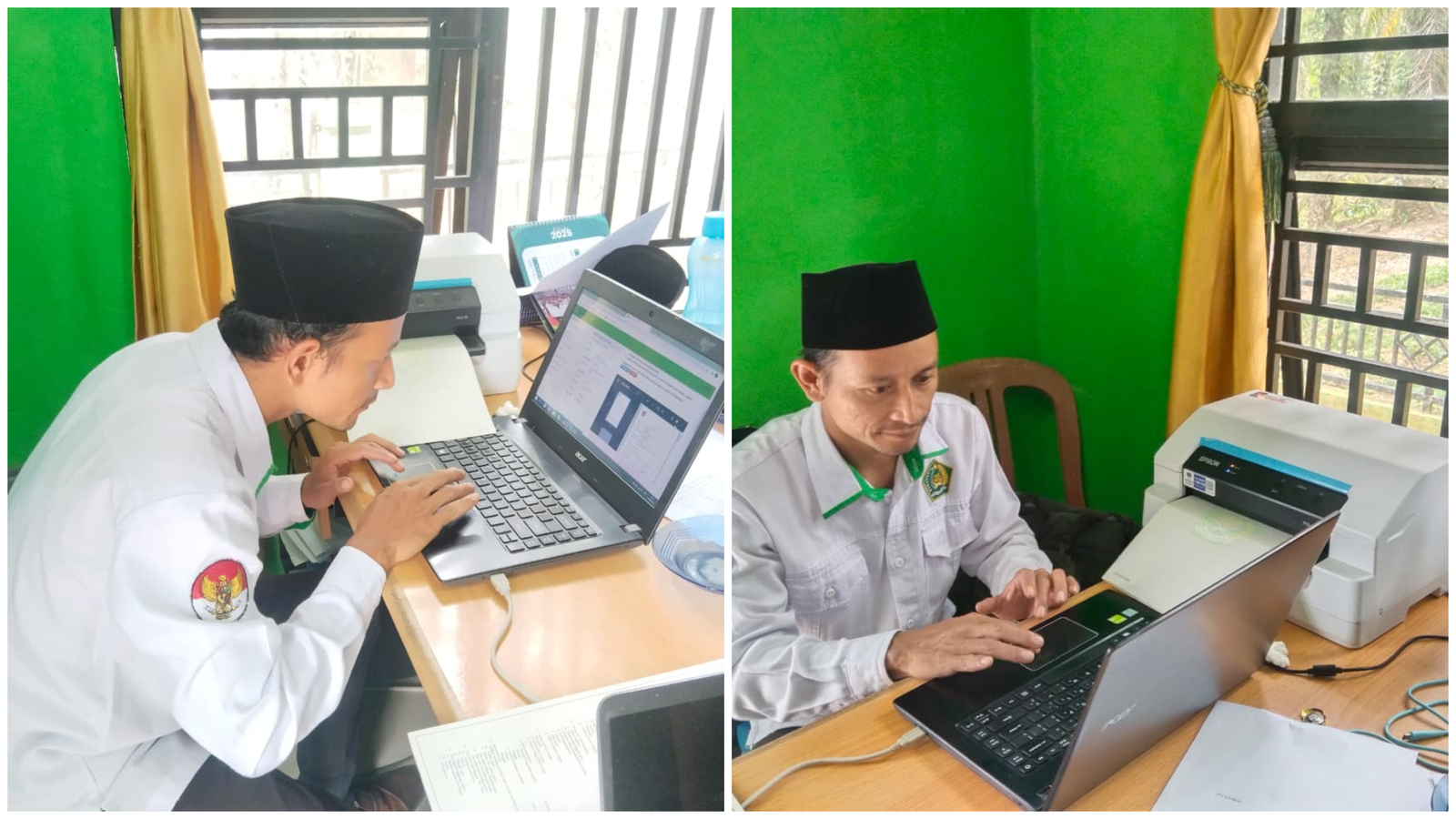 KUA Kec. Ulok Kupai : Berikan Pelayanan Terkait AIW