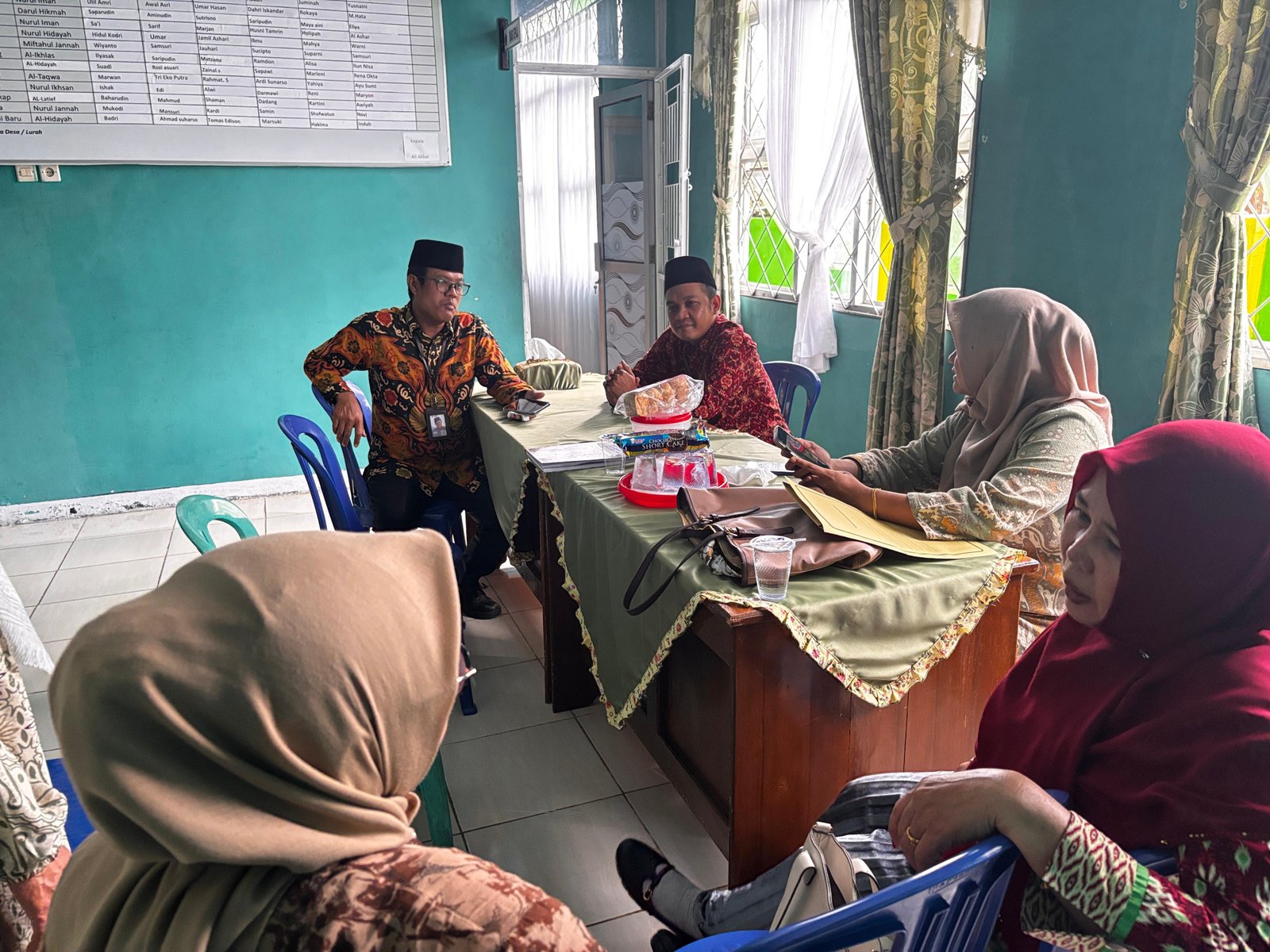 KUA Bermani Ilir Terima Tim Monev NR Kankemenag Kabupaten Kepahiang