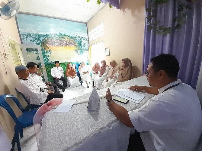 Evaluasi Keandalan Lingkungan Intern, ASN KUA Curup Tengah Ikuti Survei SPIP