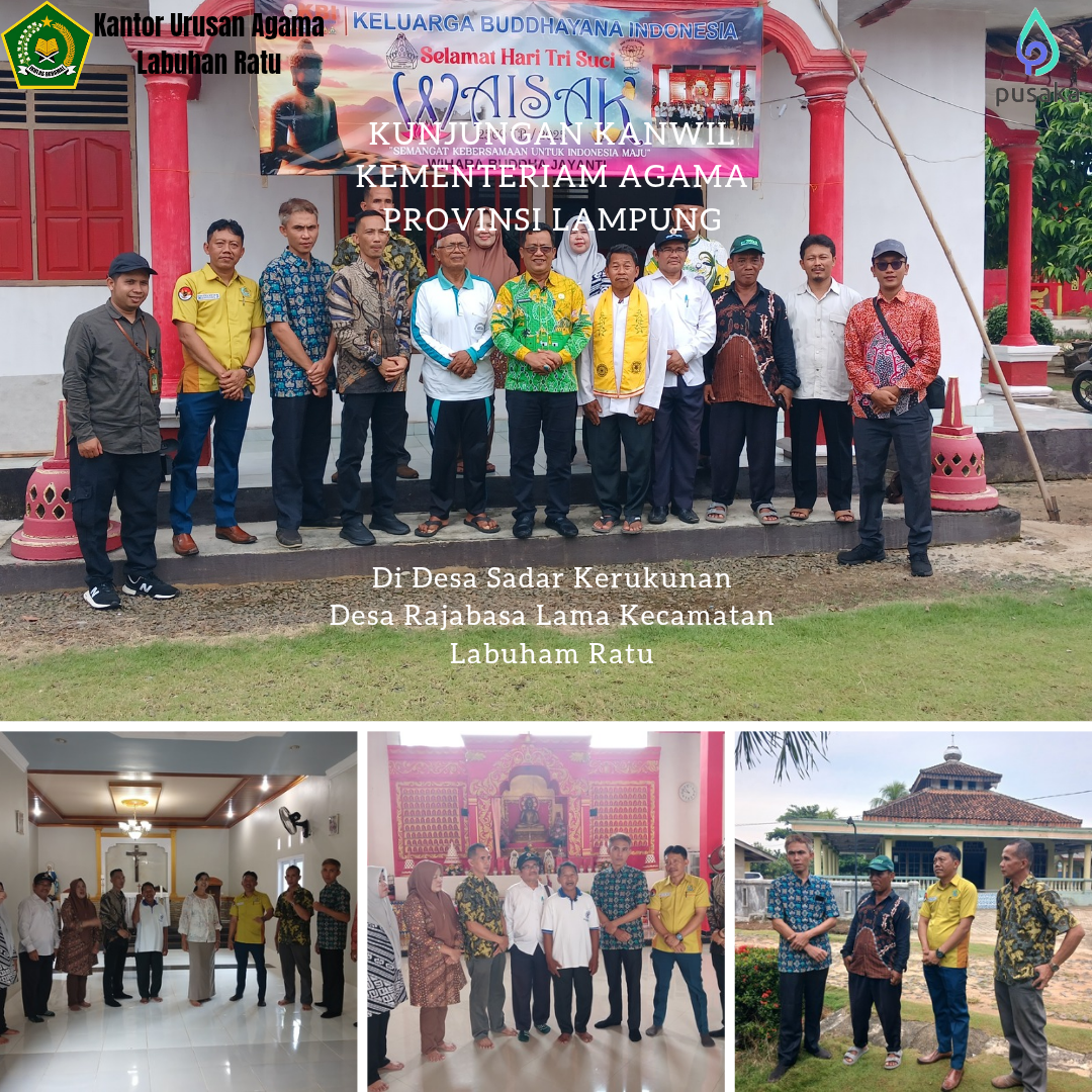 Kampung Moderasi Beragama Labuhan Ratu Jadi Sorotan Positif Kanwil Kemenag
