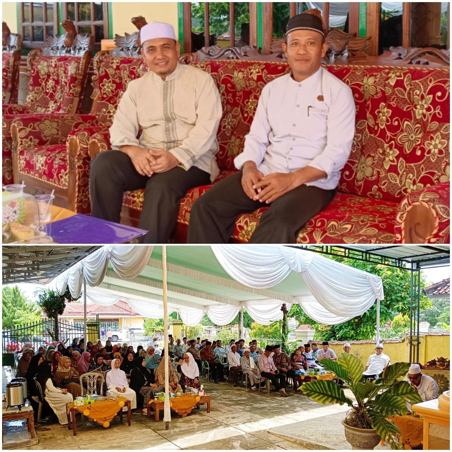 Kepala KUA Labuhan Ratu dan Braja Selebah Gelar Pengajian Gabungan Reuni Haji 2024