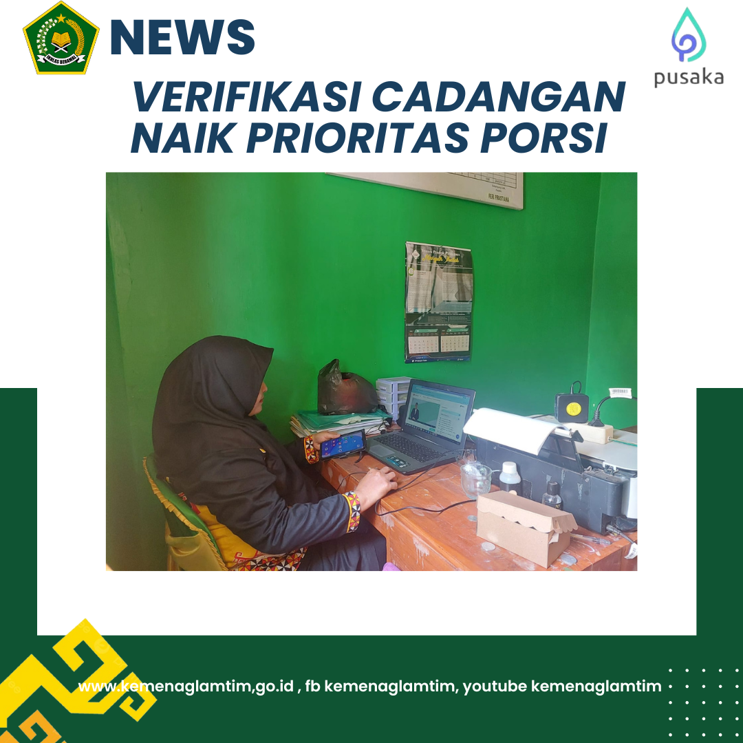 KUA Sekampung Udik Verifikasi 100% Calon Haji Cadangan Siap Berangkat